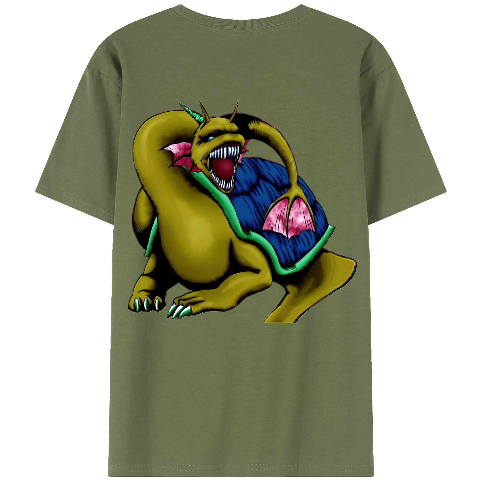 （画像用） 遊☆戯☆王 Yu-Gi-Oh! 綿100％半袖Tシャツ（背面プリント）